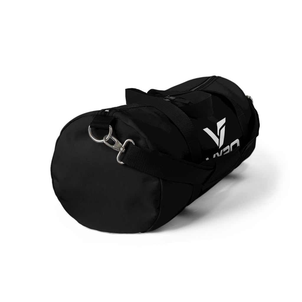 Vyro Performance Duffel Bag — Black Gym & Travel Carryall